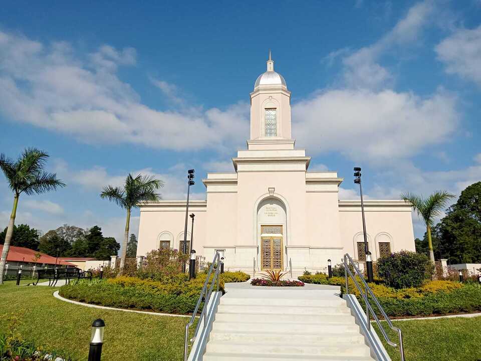 Aerial view of the Cobán Guatemala Temple