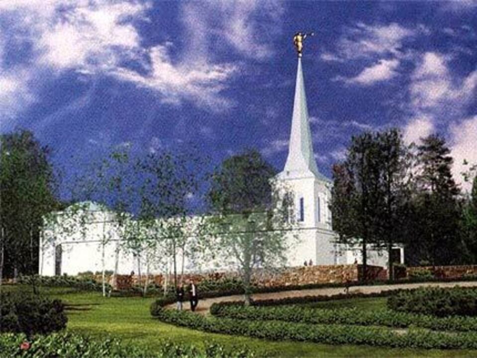 Early Rendering of the Helsinki Finland Temple