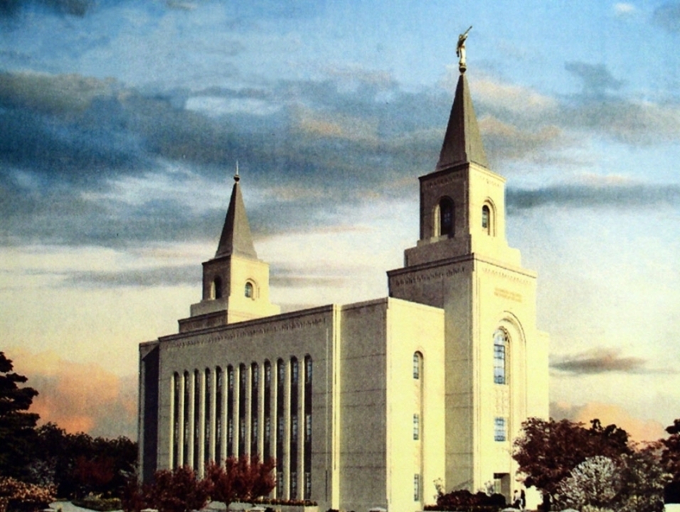 Early Concept Rendering for the Kansas City Missouri Temple