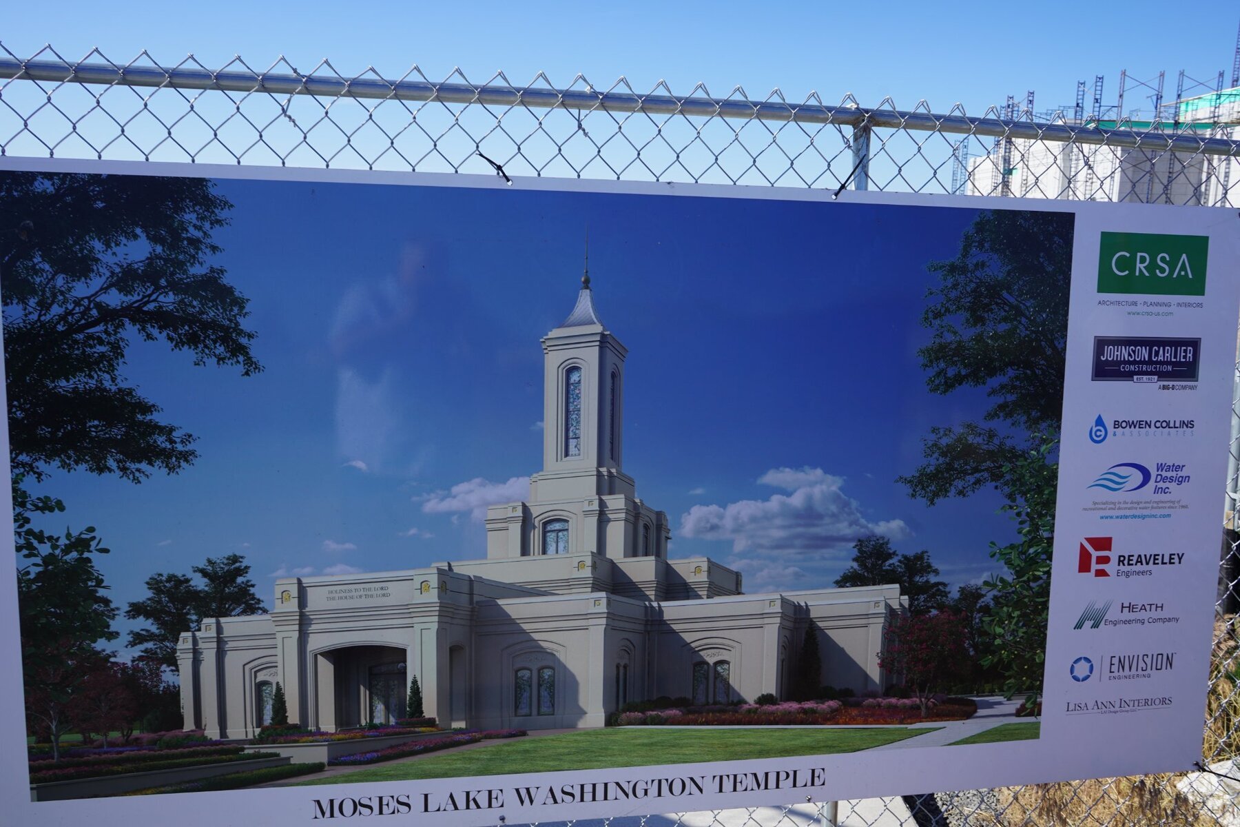 Moses Lake Washington Temple Photograph Gallery