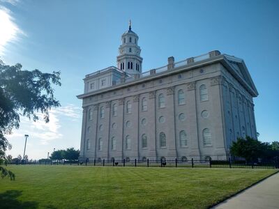 Nauvoo Illinois Temple Mormon Cufflinks 