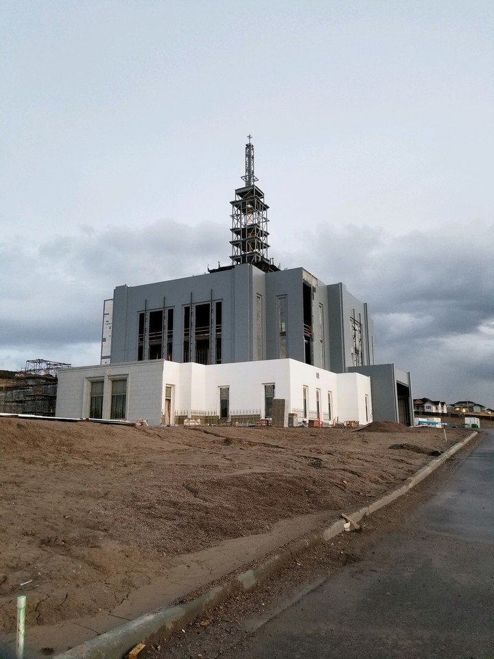 Aerial view of the Pocatello Idaho Temple | ChurchofJesusChristTemples.org
