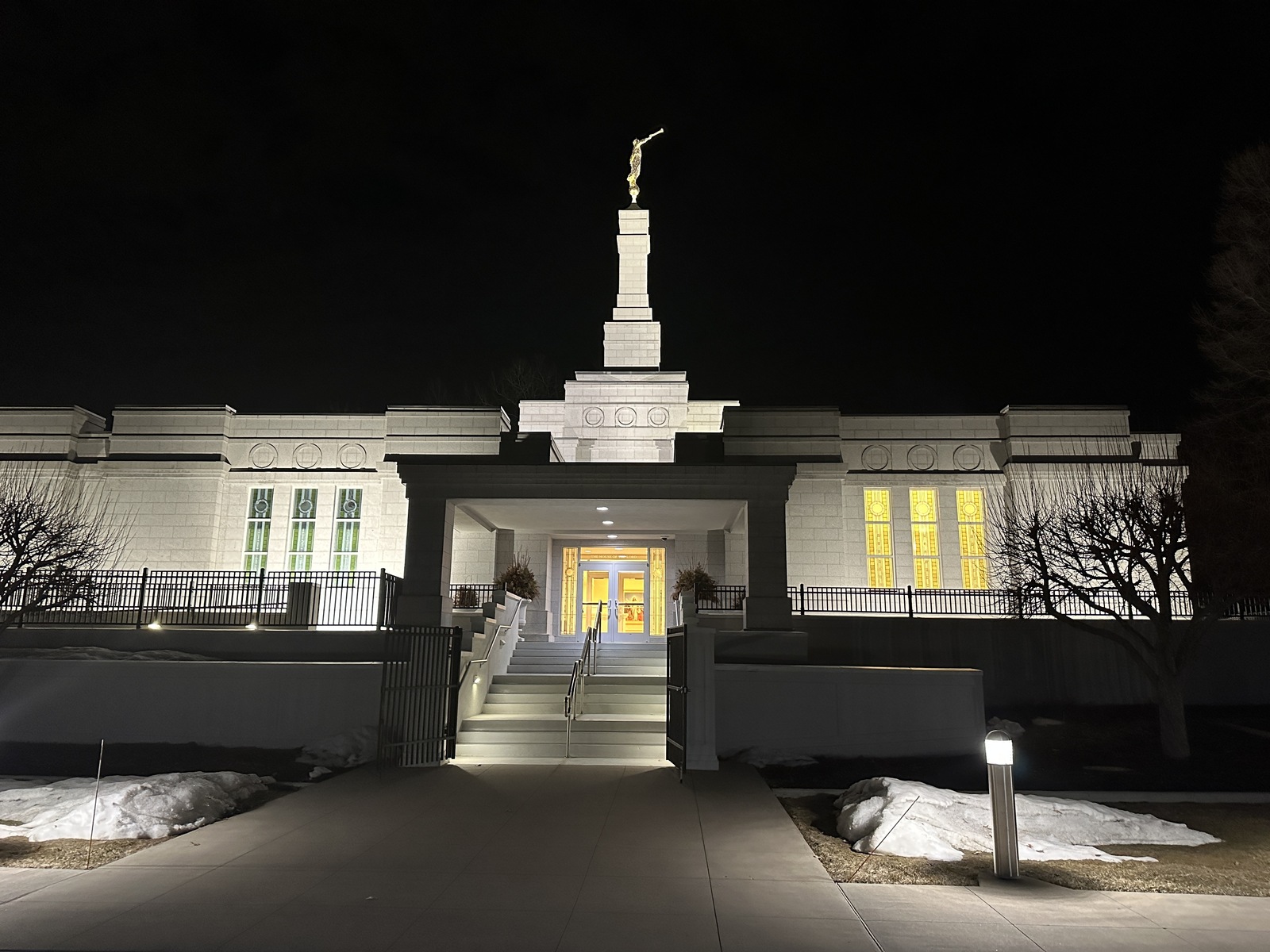 Regional map for the St. Paul Minnesota Temple